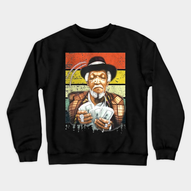 Sanford and Son Laughter Crewneck Sweatshirt by Chocolate Candies